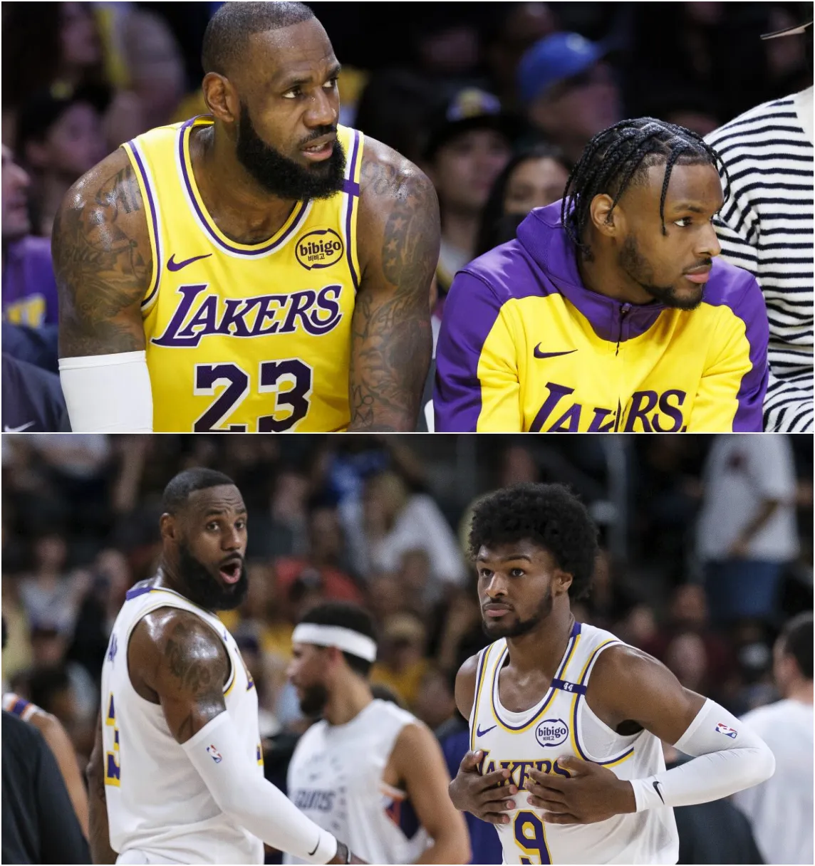 LeBron and Bronny James Make NBA History Together