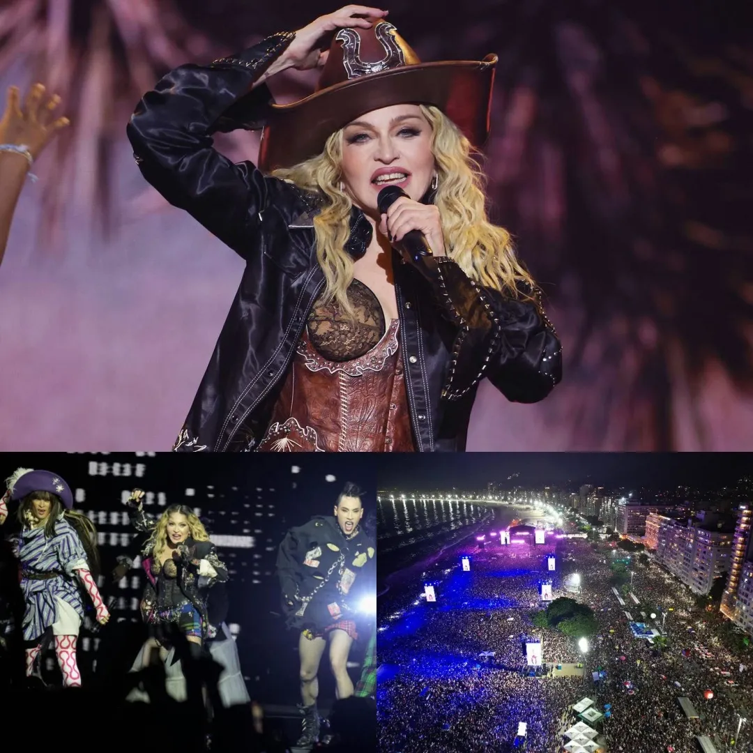 Singer Madonna Overcomes Pain, Performs for 1.6 Million Fans for Free