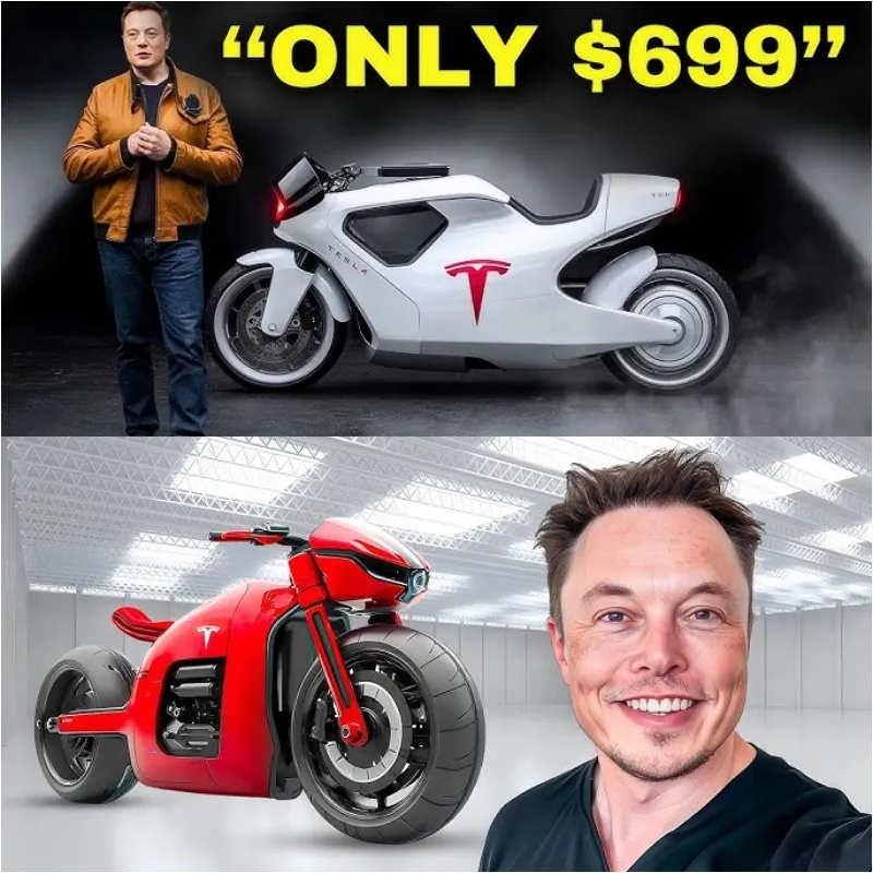 Is Elon Musk’s Tesla Launching a $699 Electric Motorcycle? The Truth Behind the Rumors!