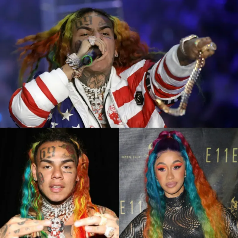 Tekashi 6ix9ine Claims Cardi B is Linked to Bloods Gang