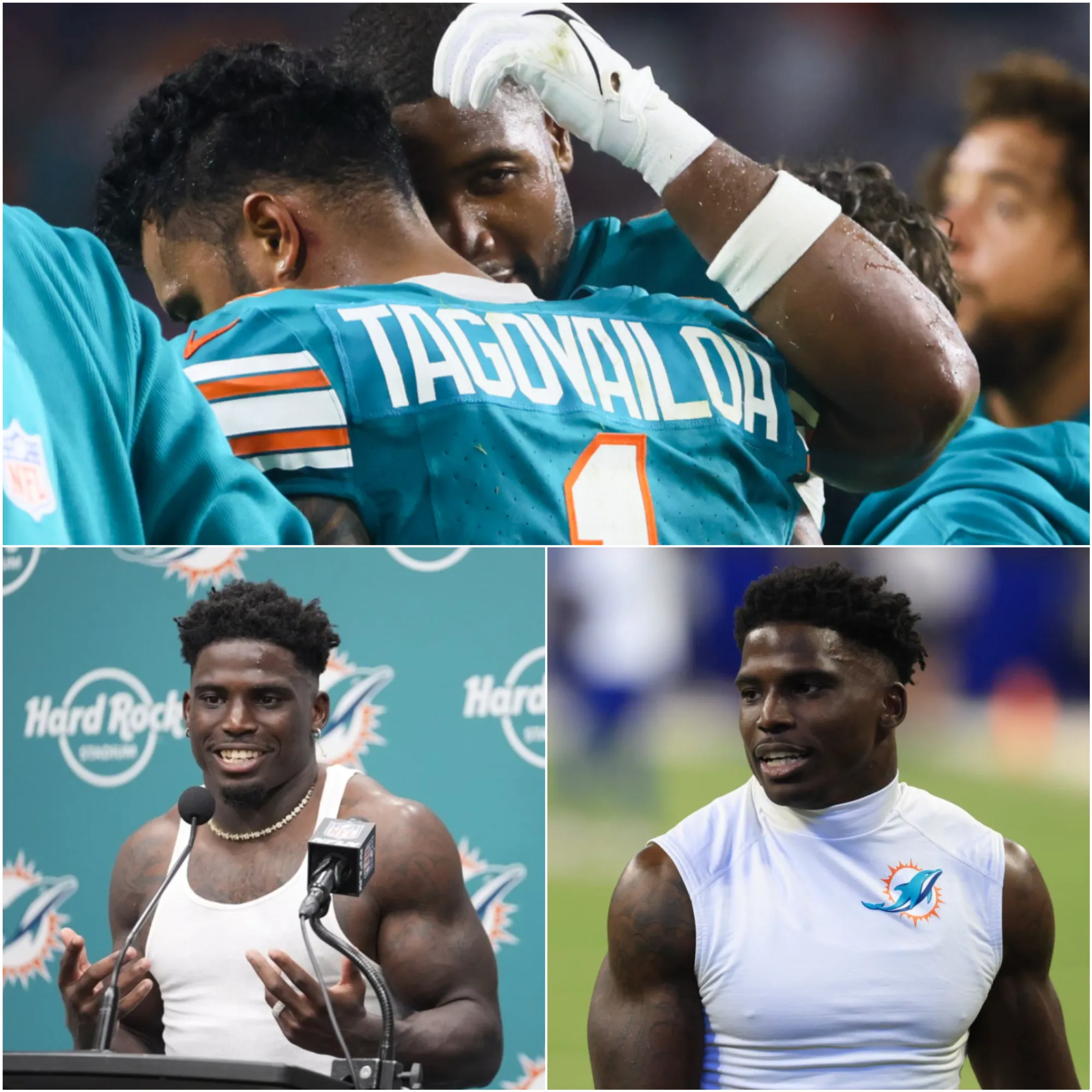 Tua Tagovailoa Faces Challenge as Tyreek Hill’s Injury Threatens Dolphins vs Rams