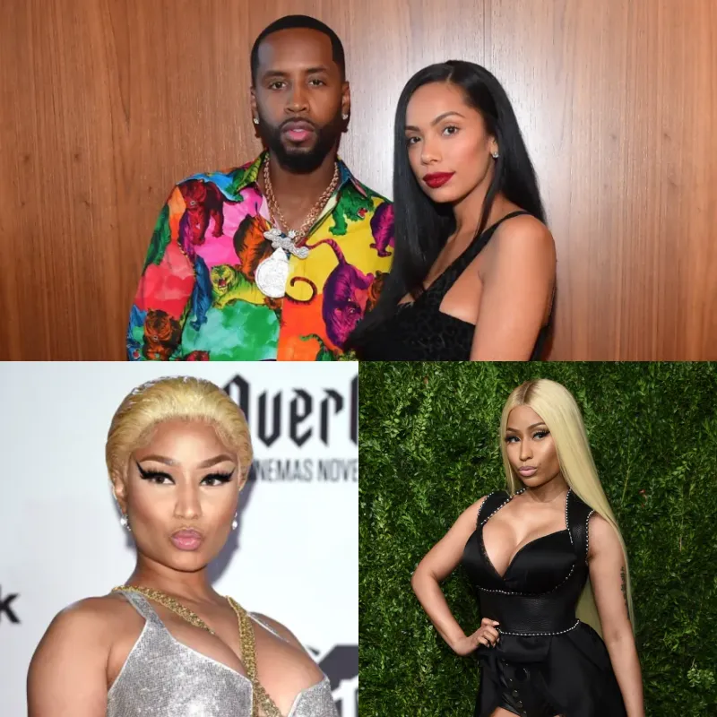 Rapper Nicki Minaj Reacts to Safaree & Erica Mena’s Public Relationship Drama