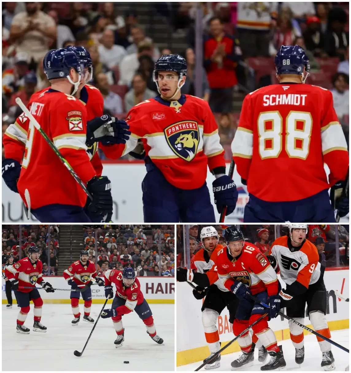 Panthers Rally for Seventh Consecutive Win in Thrilling Shootout Victory Over Flyers