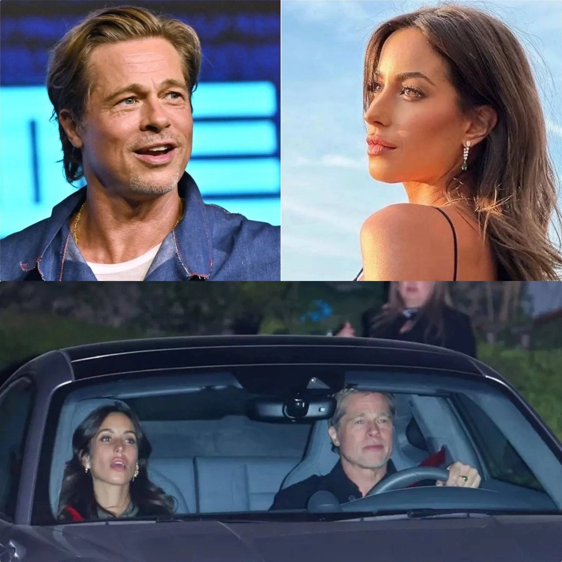 Brad Pitt and his girlfriend attended Leonardo DiCaprio’s 50th birthday party alongside an A-list crowd.