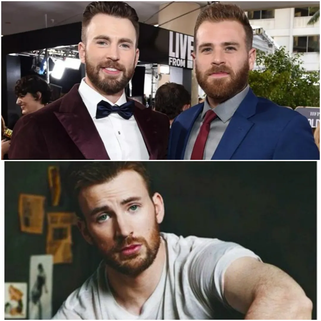 Chris Evans Playfully Teased by His Brother After Accidental Photo Leak