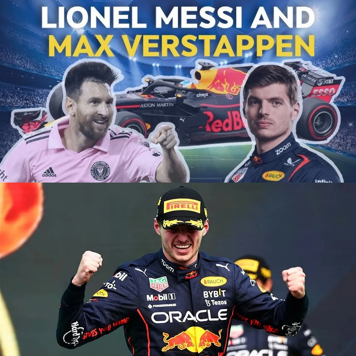 Max Verstappen Compared to Messi