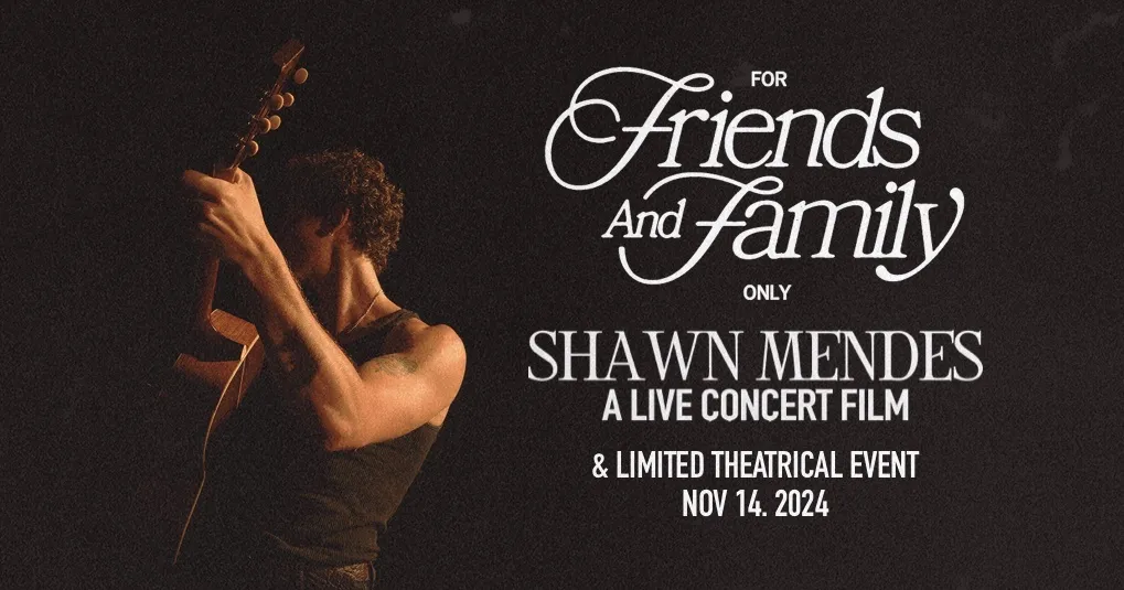 ????Hot???? One night only – What will Shawn Mendes reveal in “For Friends and Family Only”?