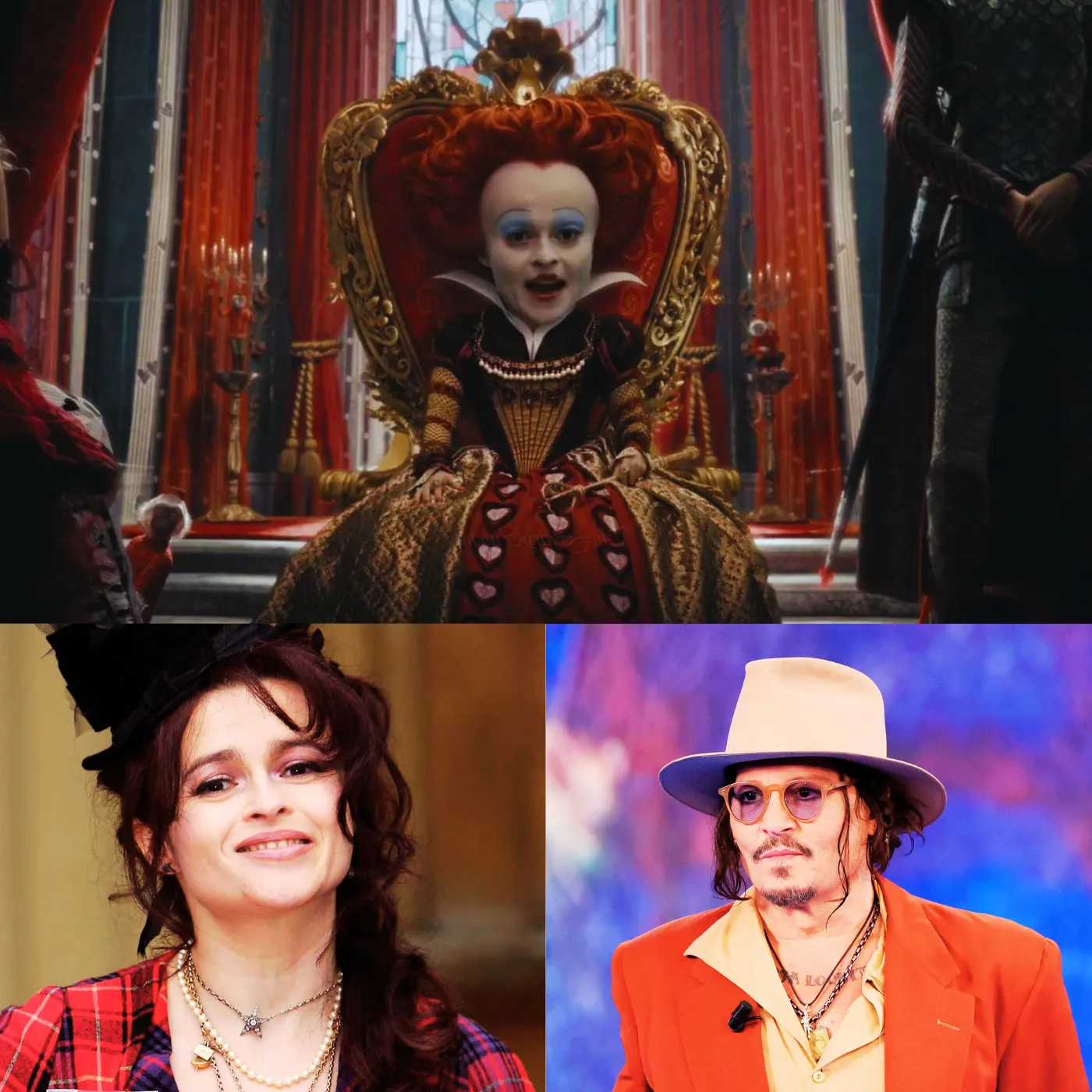 Helena Bonham Carter was the female version of Johnny Depp