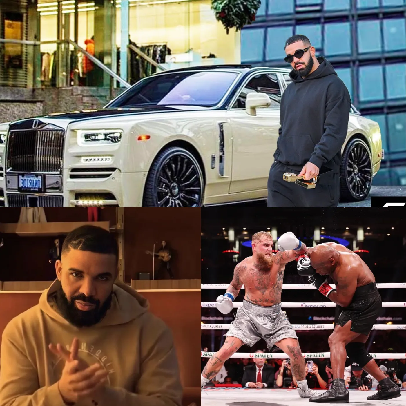 Drake ‘got rich’ from the match between Jake Paul and Mike Tyson.