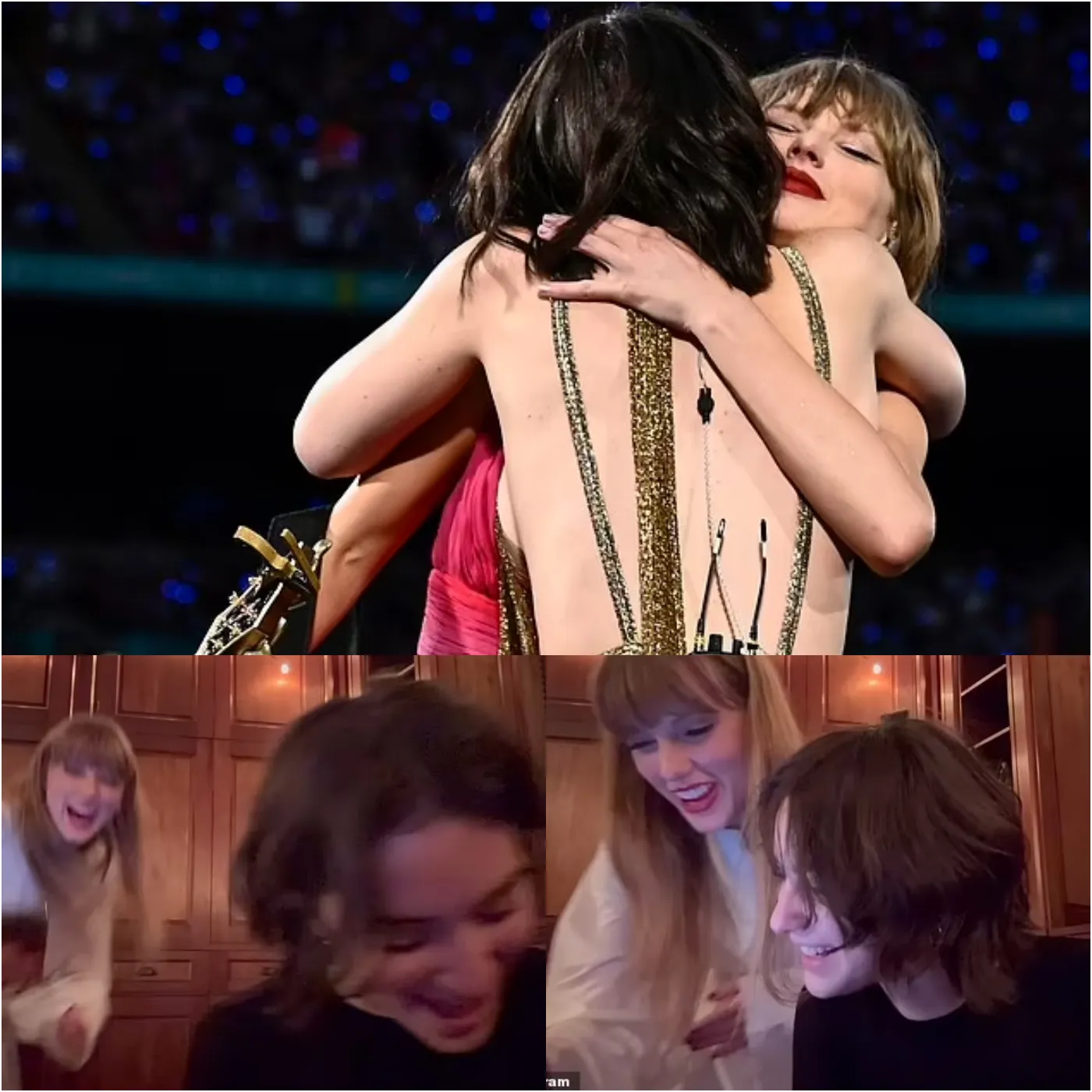 Taylor Swift and Gracie Abrams Celebrate Grammy Nod With Hilarious ‘Feral Screeching’ Moment