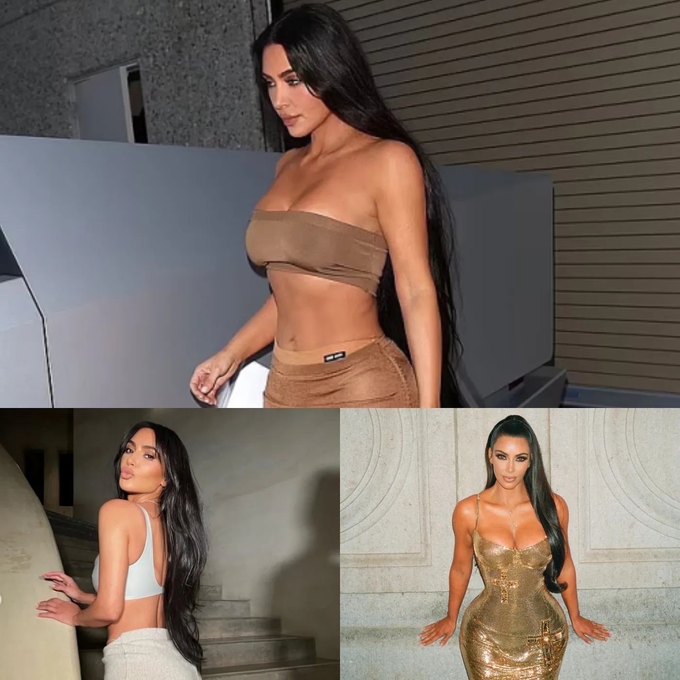 Kim Kardashian Wows in Tiny Crop Top