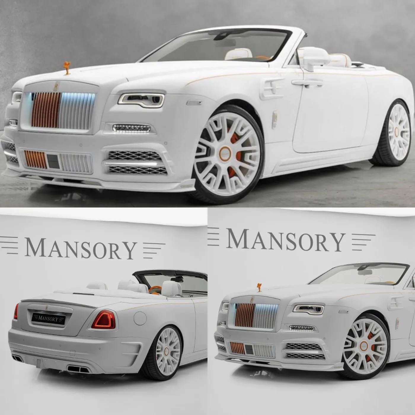 Rolls-Royce Dawn, MANSORY Pulse Edition, The White Luxury Beast That Redefines Opulence!