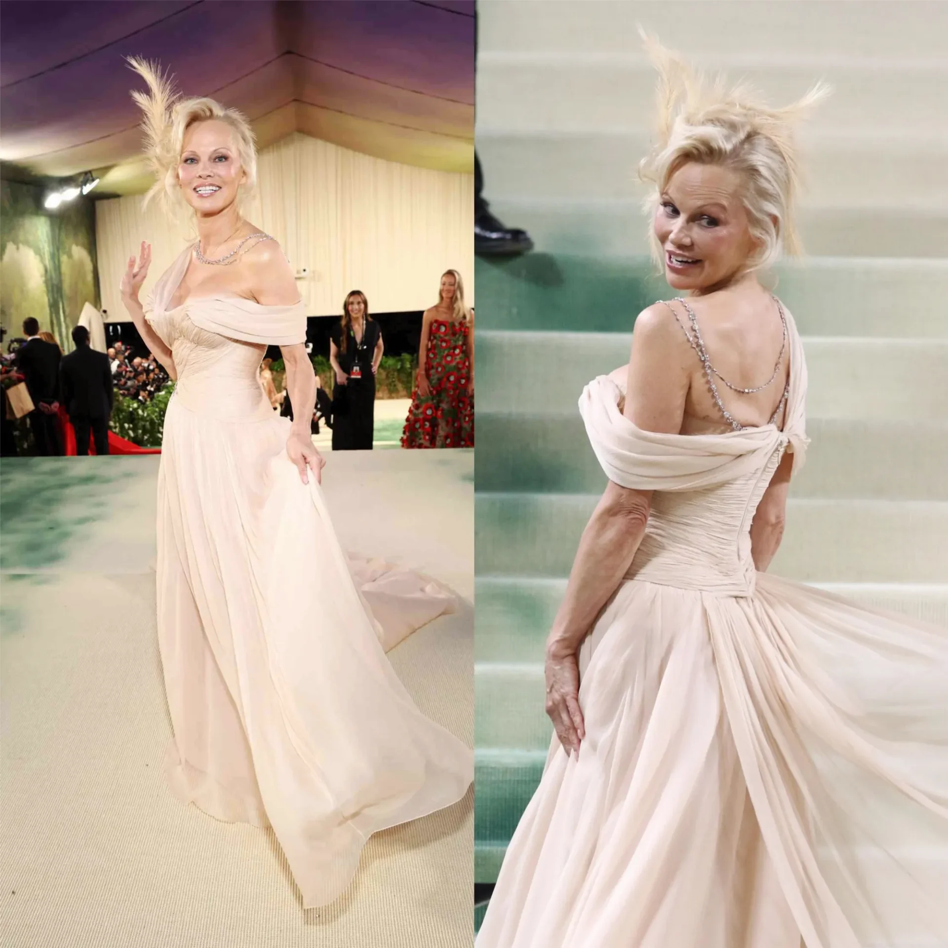 Pamela Anderson Stuns with Barefaced Look at the 2024 Governors Awards