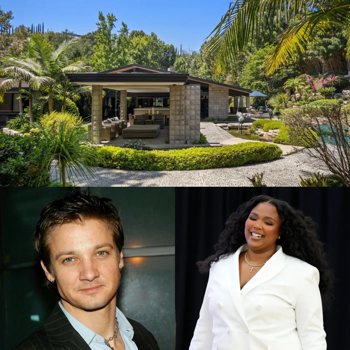 Lizzo Reportedly Purchases Jeremy Renner’s Hollywood Hills Mansion for $12.4 Million: A Look Inside the Luxurious Property