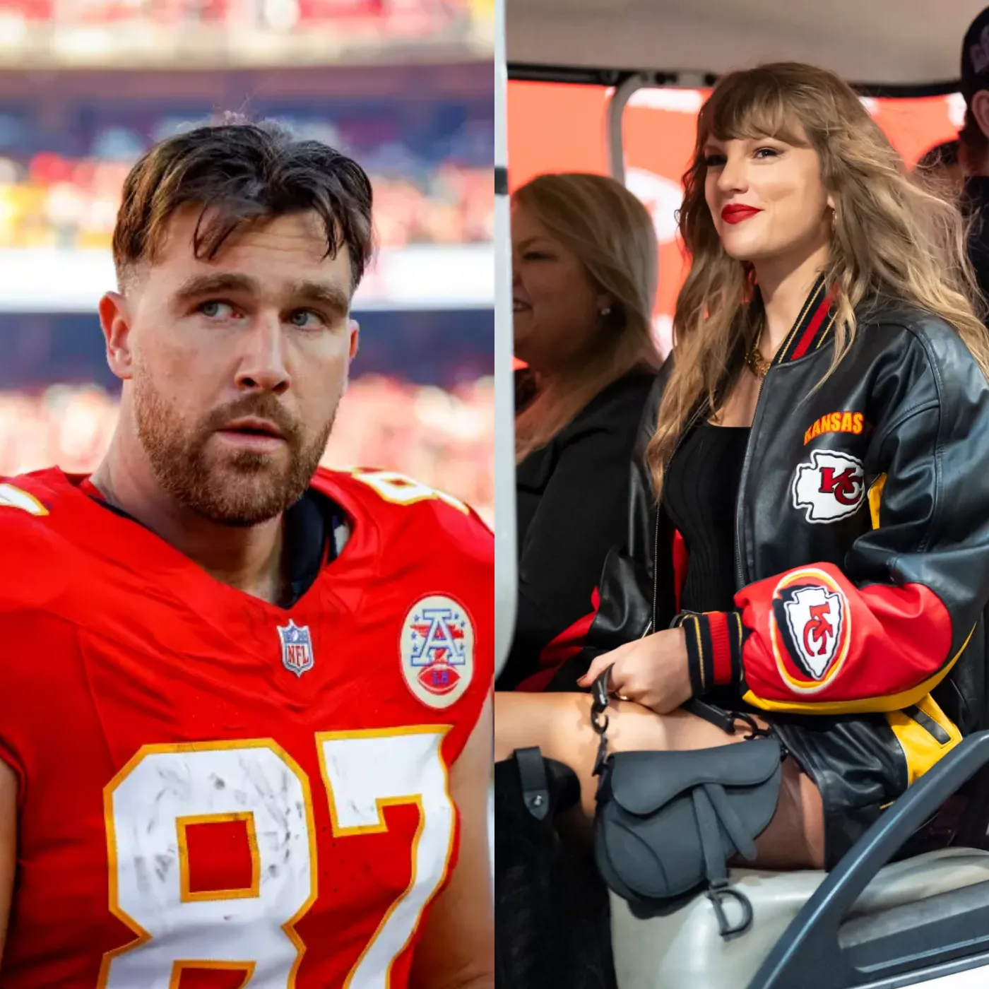 The Chiefs leader responds to rumors that Taylor Swift and Travis Kelce’s relationship is a ‘marketing strategy’.